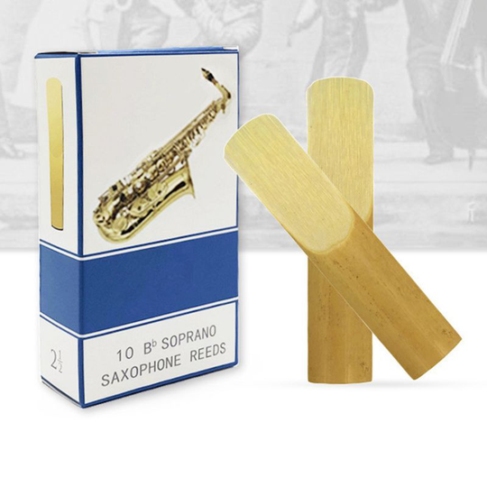 10 stks/set Alto/Sopraan/Tenor Saxofoon Rieten Sterkte 2.5 Bb Klarinet Riet 27RD