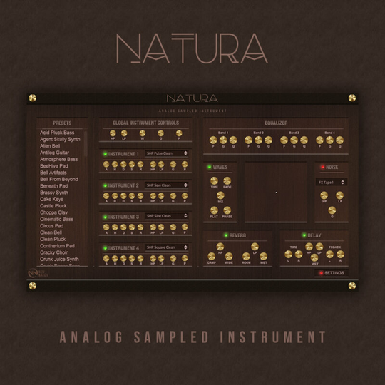 New Nation Natura - Analog Sampled Instrument (Digitales Produkt)