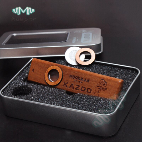 Houten Woodman Kazoo Ukulele Gitaar Partner Hout Harmonica