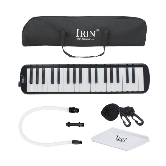 Irin 37 Piano Toetsen Melodie Muziekinstrument Harmonica Mondharmonica Draagbare Harmonica Pianica Met Doos