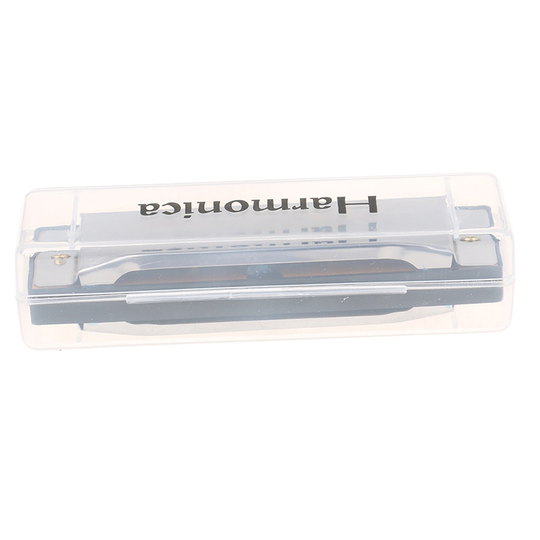 10 Gaten Professionele Blues Harmonica Muziekinstrument Roestvrij Staal Mond Orgel Voor Kinderen