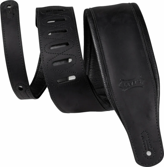 Levys PM32BH Ledergurte für Gitarren Black