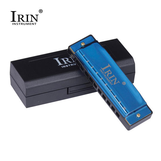 Irin Harmonica 10 Gaten 20 Tone Diatonische C Key Harp Mondharmonica Harmonica Blues Jazz Rock Houtblazers Muziekinstrument