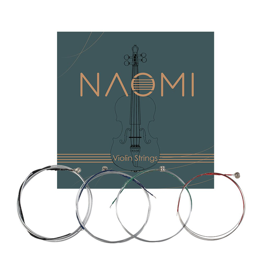 4Pcs/1Set Viool Snaren Prachtige Nikkel Stalen Snaren G D A & E Snaren Roestvrij Stalen Kern viool Snaren