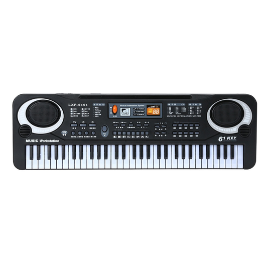 61 Toetsen Digitale Muziek Elektronische Piano Toetsenbord Instrument Met Mic Vroege Educatieve Tool Kid Christmas Muziekinstrument