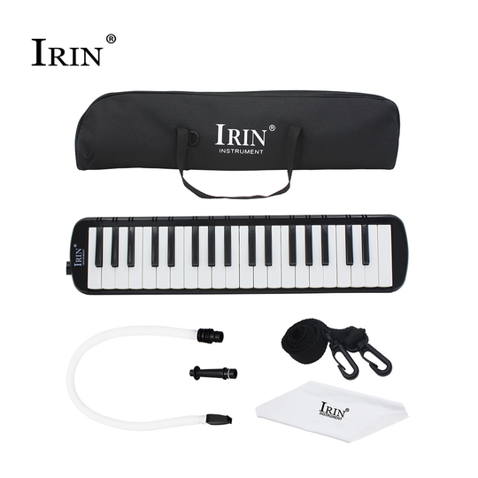 Student Instructeur 37 Sleutel Melodica Piano Stijl Harmonica + Oxford Tas Liefhebbers Speelgoed Muziekinstrument spelen melodica zwart