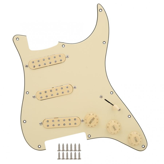 Elektrische Gitaar Pre-Wired Slagplaat Pickup Set Retro Single-Coil Pickup Muziekinstrument Accessoires