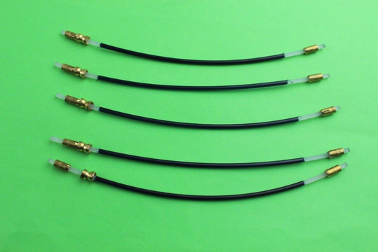 5Pcs 4/4 Viool Staart Gut. Staartstuk Richter, Viool Onderdelen