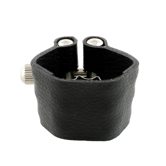1pc Hoogwaardige Alto sax rietbinder Ligatuur Mondstuk w/Fattener voor Alto Tenor Sax Saxofoon Muziekinstrument instrumenten