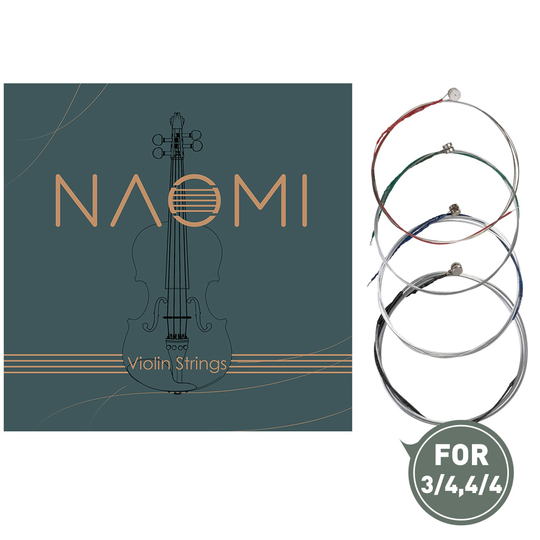 1 Set Naomi Viool String G D A & E 3/4 4/4 Vioolsnaren Rvs Core Snaren Vioolsnaren