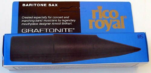 Rico Royal B-5 Mundstück Bariton-Saxophon Graftonite Bahn 5
