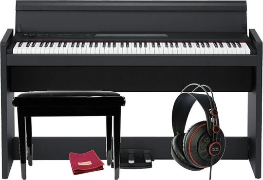 Korg LP-380 BK SET Schwarz Digital Piano
