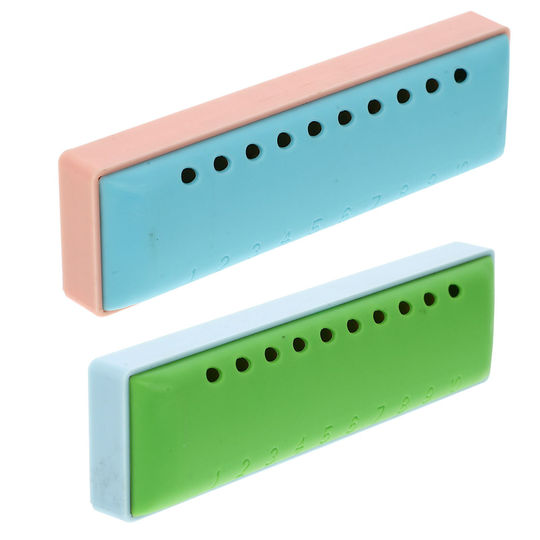 1Set Kids Harmonica 10 Gaten 20 Tones Blues Kids Harmonica Met Storage Case