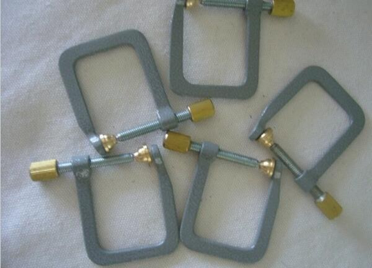 1 stks Viool Luthier Repareren Tool -- Metalen Vierkante Klemmen