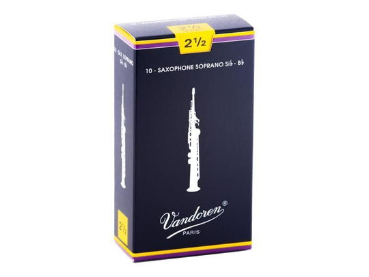 Vandoren Traditional Sopran-Saxophon 2,5 Classic Blatt