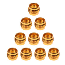 10x Microfoon Clip Schroeven Draad Adapter 3/8 "Tot 5/8" Converter Connector