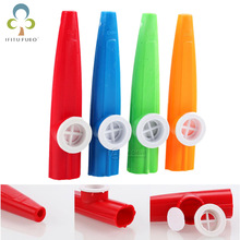 10 Stks/partij Plastic Kazoo Harmonica Mond Fluit Kids Kinderen Party Kid Muziekinstrument Speelgoed Willekeurige Kleur Gyh