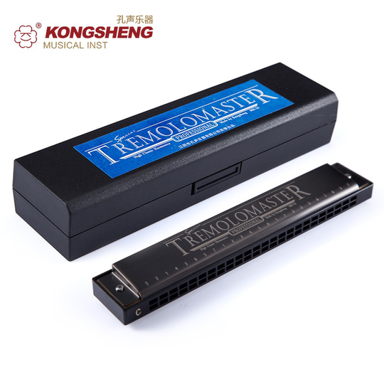 Kongsheng 24 Holes Tremolo Harmonica Volwassen Studenten Spelen Beginner Harmonica
