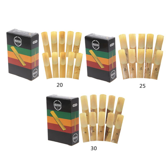 10 pcs Eb Saxofoonrieten Sterkte 2 2.5 3 Sax Houtblazers Instrument Onderdelen