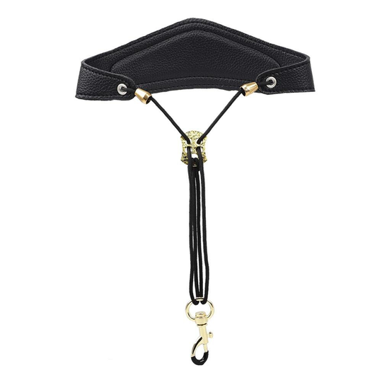 Altsaxofoon Verstelbare Neck Strap Lederen Saxofoon Schouder Muzikale Onderdelen Sax Band Met Gesp Voor Sax Spelers Muziek Liefhebbers