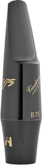 Vandoren V5 Jazz B-75 Mundstück Bariton-Saxophon , Bahn 275, Bahnlänge M, SM433