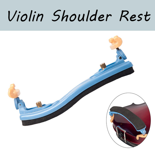 Viool Schoudersteun Verstelbare 3/4 4/4 Viool/Fiddle Schoudersteun Plastic En Schuim Schoudersteun W/ Soft Pad