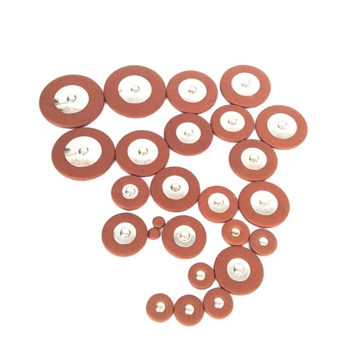 26 Stücke von Sax Leder Pads Ersatz für Alt-Saxophon