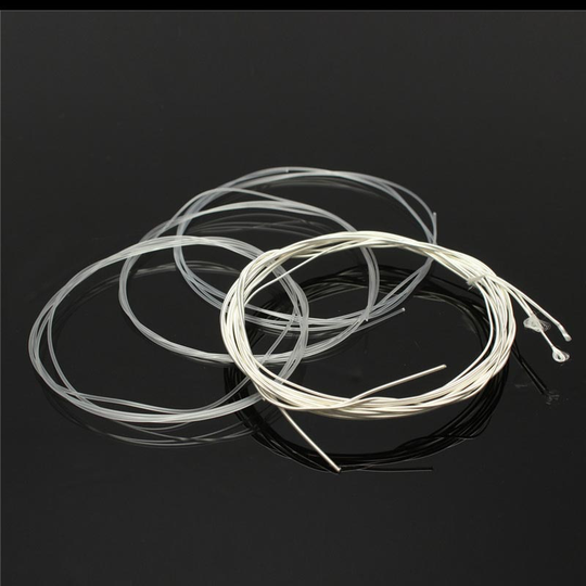6 Stks/set Nylon Gitaar Snaren Zilveren Snaren Voor Klassieke Akoestische Gitaar Gitaar Snaren 1-6 E B G D Een E