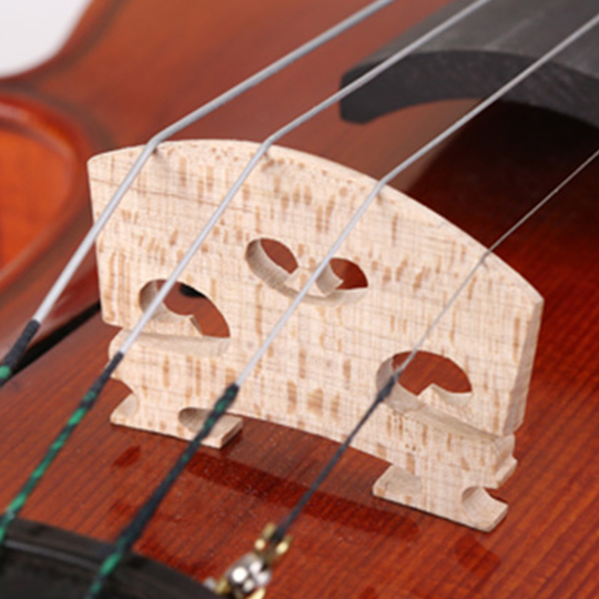 4Pcs Maple Wood Viool Bruggen Handgemaakte Voor 1/4-4/4 Viool Muziekinstrument ASD88