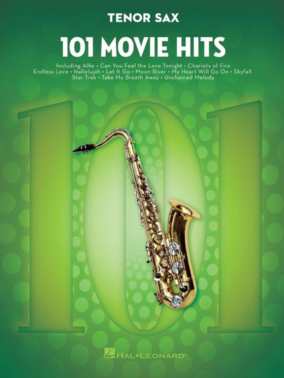 Noten 101 Movie Hits for Tenorsaxophon HL 00158090 Filmhits