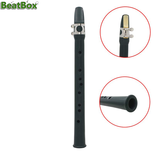 Mini Pocket Bb Saxofoon Draagbare Abs Lichtgewicht Sax Voor Art Muziek Muziekinstrumenten Houtblazers Makkelijk Te Spelen