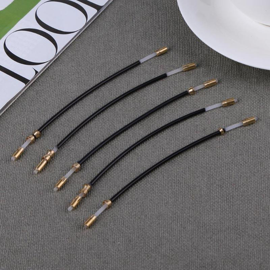 5Pcs Viool Nylon Einde Touw Professionele Tailgut Tailcord Gut Cord Staart Voor 4/4 3/4 Viool Accessoires Marineblauw