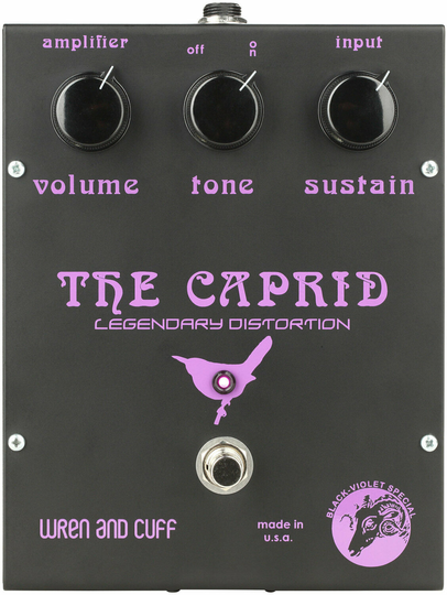 Wren and Cuff Caprid OG Black-Violet Fuzz