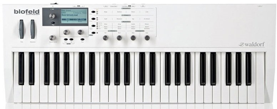Waldorf Blofeld Keyboard Weiß