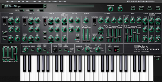 Roland SYSTEM-8 Key (Digitales Produkt)