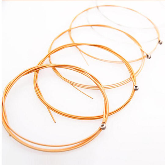 Licht Akoestische Gitaar Snaren Hexagon Legering Draad Fosforbrons Wond Corrosiebestendig Gitaar Accessoires 6Pcs