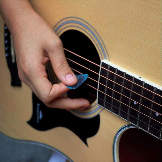 20Pcs Kleurrijke Celluloid Dunne Plectrums 0.46Mm/0.71Mm Kleur Willekeurige