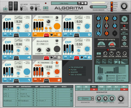 Reason Studios Algoritm FM Syntesizer (Digitales Produkt)