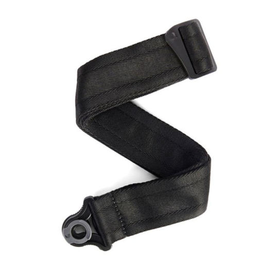 D'Addario Auto Lock Guitar Strap Black 50BAL00