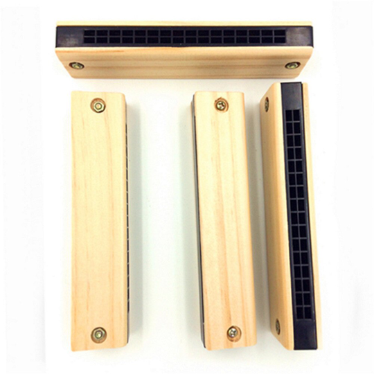 Kinderen Speelgoed Harmonica Muziekinstrument Montessori Vroege Educatief Houten Speelgoed Voor Kid Kinderen Leren Spelen Ritme Kind