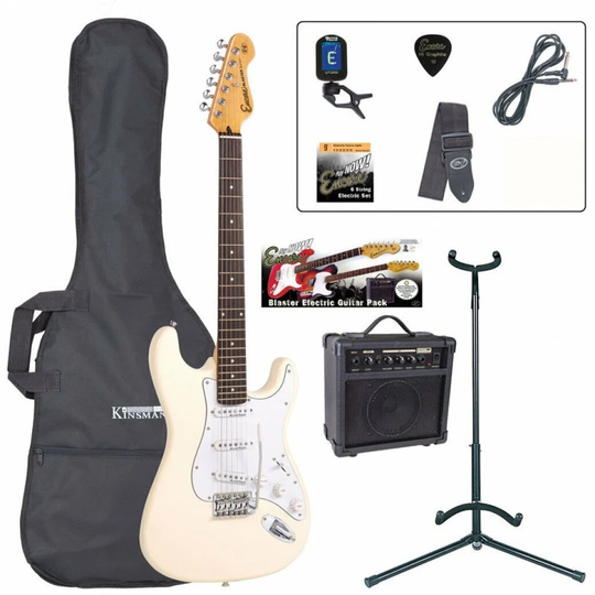 Encore EBP-E6 Vintage White