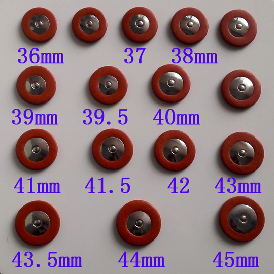 (10 stuks/partij) 36mm Tot 45mm Individuele Saxofoon Pads Metalen Resonator In Saxofoon Reparatie Onderdelen
