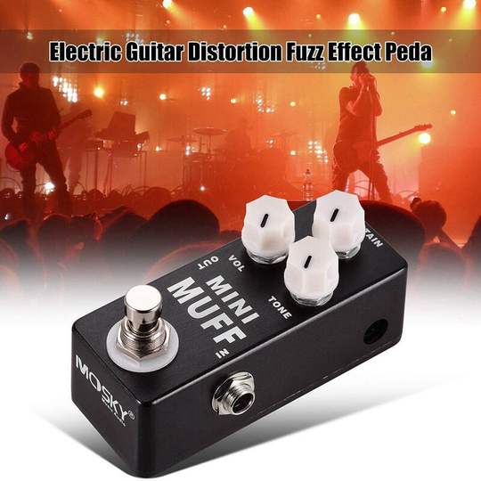 Gitaar Akoestische Elektrische Gitaar Elektrische Gitaar Mini Muff Fuzz Distortion Gitaar Effect Pedaal