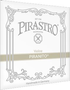 Pirastro Violine Piranito 1/4 -1/8 615060 Satz Stahl/Aluminium Saiten