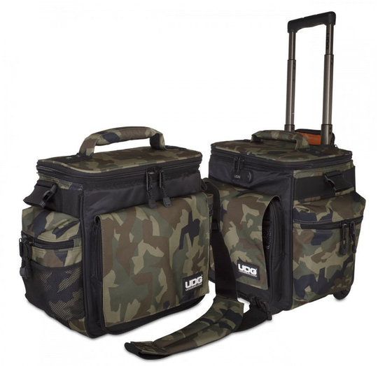 UDG Ultimate SlingBag Trolley Set CAMO/OR DJ Trolley