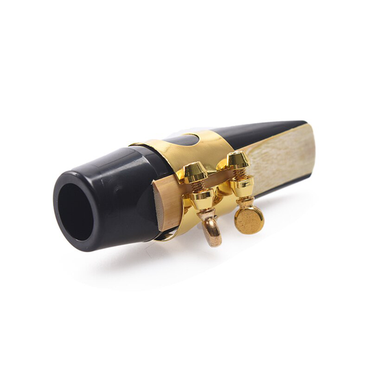 1Pc Professionele Plastic Zwarte Saxofoon Mondstuk Klassieke Muziek Altsax Mondstuk Zwart Voor Saxofoon