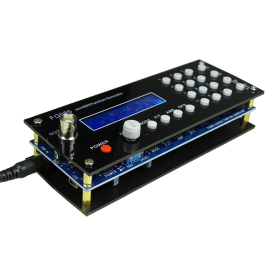 Mini DDS Functie Signaal Generator DIY Kit Digitale Synthese frequentie generator met Panel Sine Plein Zaagtand Driehoek Wave