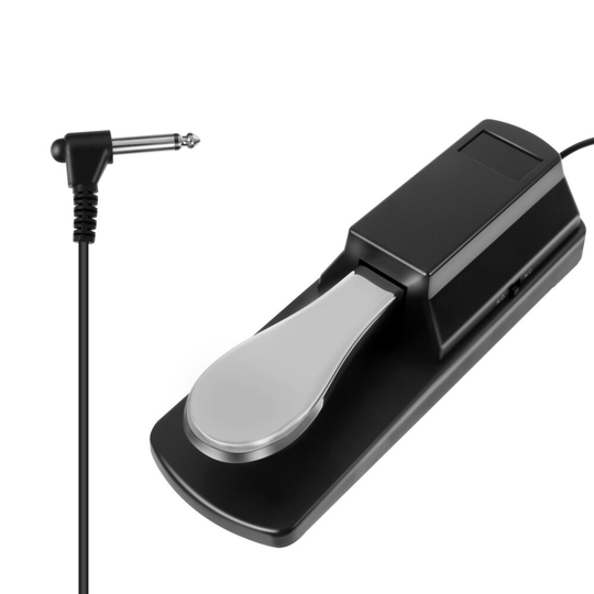 Duurzaam Universele Sustainpedaal Voor Elektronische Toetsenbord Instrument (Zwart)