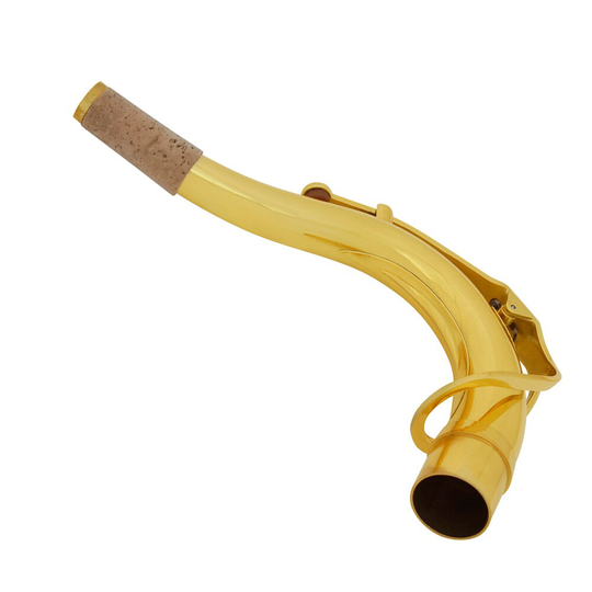 Messing Tenorsaxofoon Sax Bocht Hals 27.8mm Saxofoon Accessores Onderdelen Goud Professionele Muziekinstrument Accessoires