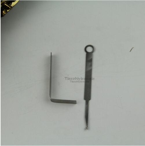Sax Reparatie Tools Debuggen Haak Lente Pin Lente + Reparatie Tools Verticale L Ijzer